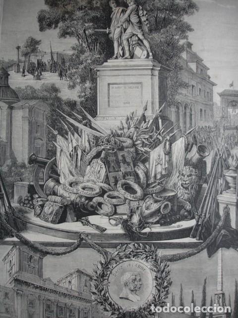 Arte: DOS DE MAYO EN MADRID  .A&Ntilde;O 1878 - Foto 1