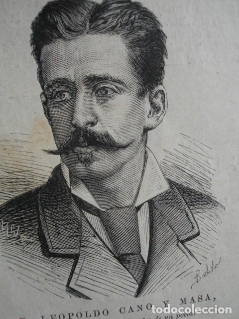 Arte: LEOPOLDO CANO Y MASA A&Ntilde;O 1878 - Foto 1