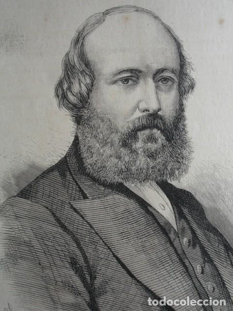 Arte: MARQUES DE SALISBURY . A&Ntilde;O 1878 - Foto 1