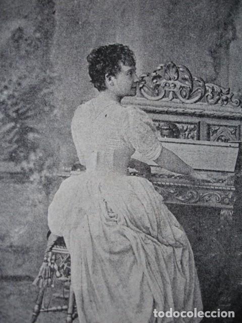Arte: BERTA MARX  MUSICO A&Ntilde;O 1888 - Foto 1