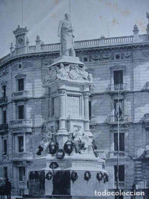 Arte: MONUMENTO A GUELL Y FERRER .A&Ntilde;O 1888 - Foto 1