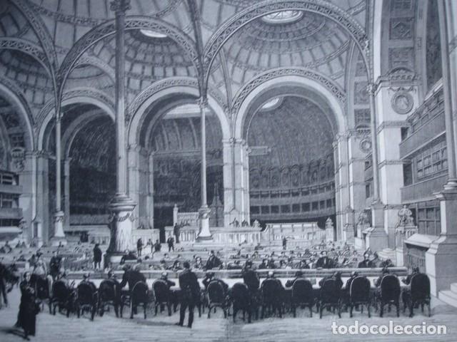 Arte: BIBLIOTECA DE PARIS  A&Ntilde;O 1888 - Foto 1