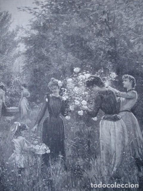 Arte: DIA DEL CORPUS AUBLET A&Ntilde;O 1888 - Foto 1