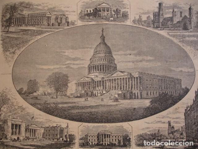 Arte: WASHINGTON. A&Ntilde;O 1880 - Foto 1