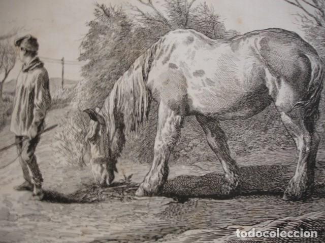 Arte: CONVALECIENTE . A&Ntilde;O 1880 - Foto 1