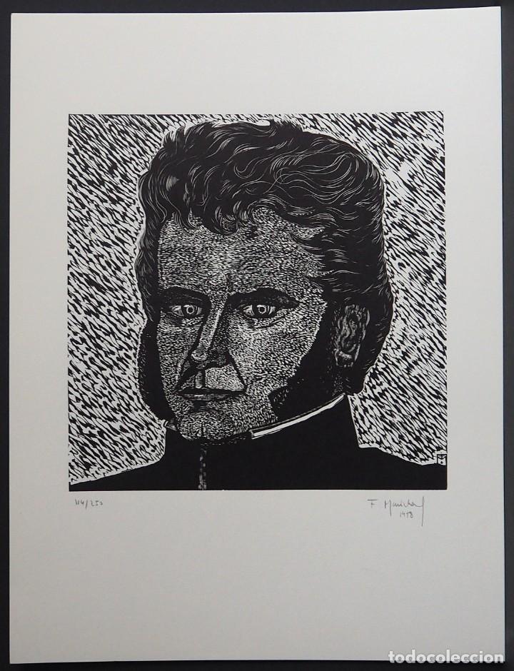 Arte: FRAN&Ccedil;OIS MAR&Eacute;CHAL. XILOGRAFIA. - Foto 1