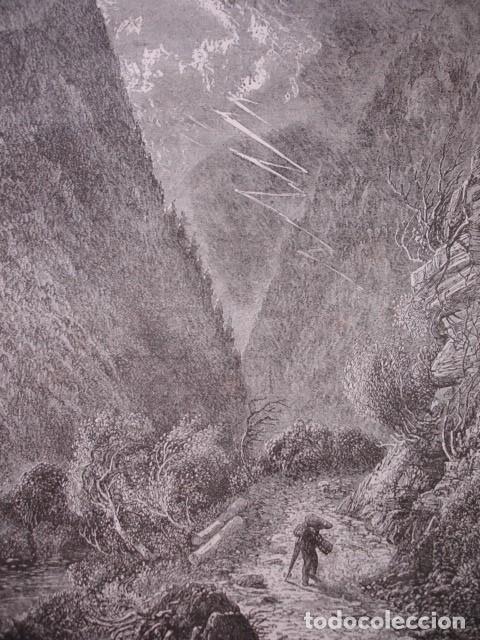 Arte: TRENTON SINKING RUN .A&Ntilde;O 1880 - Foto 1
