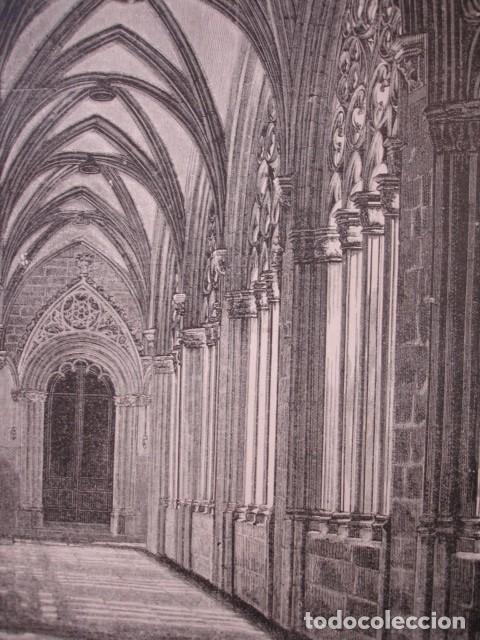 Arte: CATEDRAL DE VICH .A&Ntilde;O 1880 - Foto 1