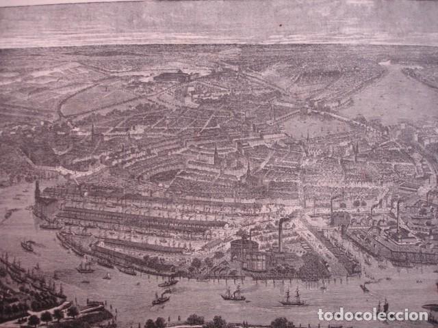Arte: HAMBURGO .A&Ntilde;O 1880 - Foto 1