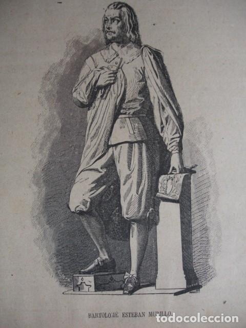 Arte: ESTEBAN MURILLO .A&Ntilde;O 1880 - Foto 1