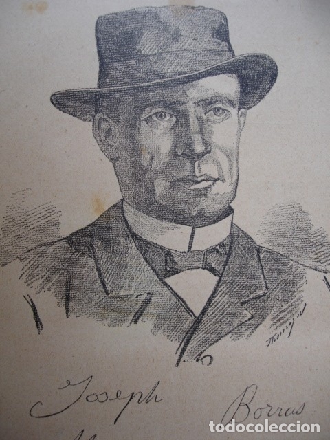 Arte: JOSEPH BORRAS FRANCIA  .A&Ntilde;O 1890 - Foto 1