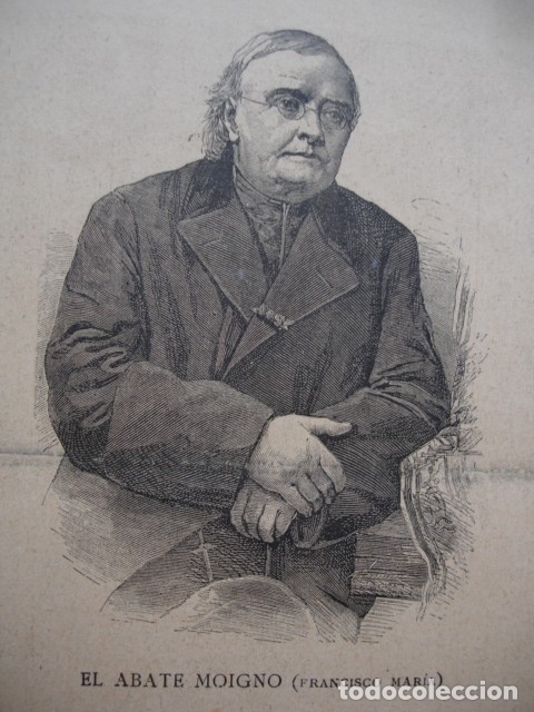 Arte: ABATE MOIGNO .A&Ntilde;O 1890 - Foto 1