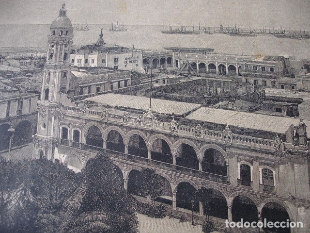 Arte: VERACRUZ .A&Ntilde;O 1890 - Foto 1