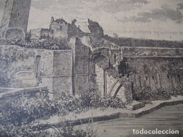 Arte: CASTILLO DE TREZZO. A&Ntilde;O 1890 - Foto 1