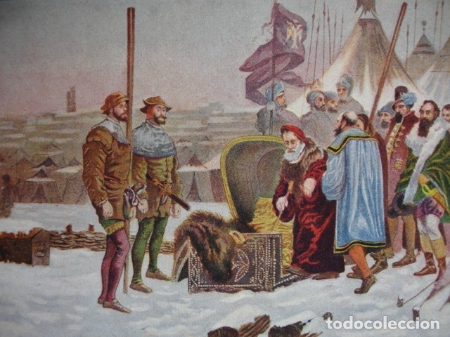 Arte: CARLOS V EN EL SITIO DE METZ - Foto 1