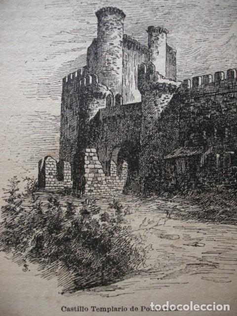 Arte: CASTILLO TEMPLARIO DE PONFERRADA LEON - Foto 1
