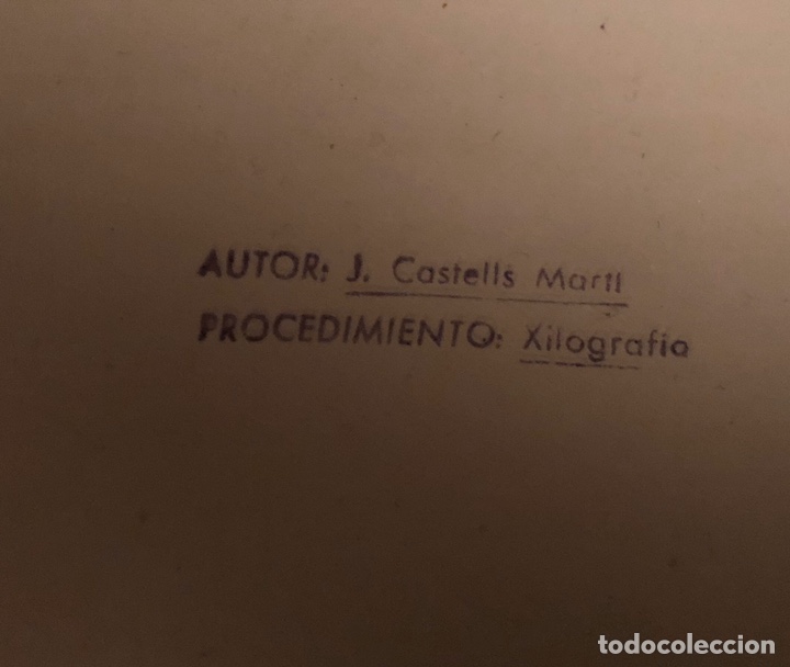 Arte: Xilograf&iacute;a de castells Marti. - Foto 3
