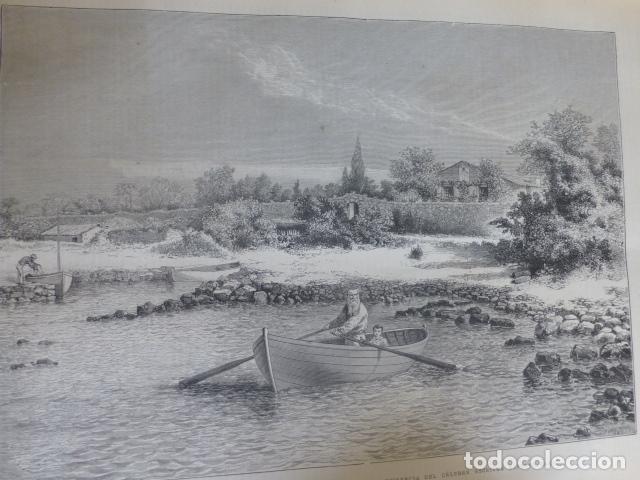 Arte: SAINT RAPHAEL FRANCIA XILOGRAFIA 1890 - Foto 1