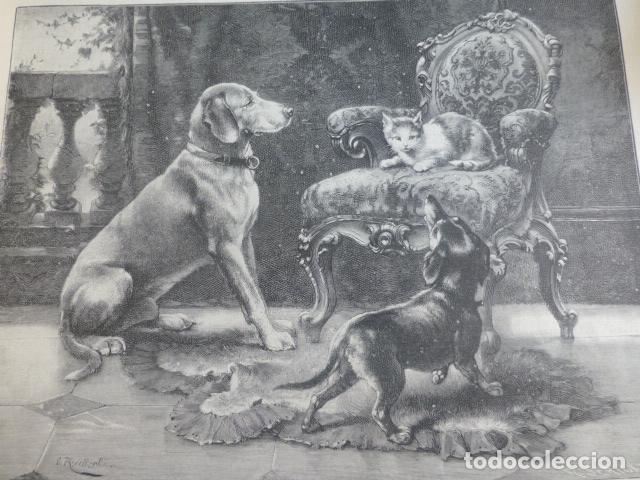 Arte: LEGITIMA DEFENSA XILOGRAFIA 1893 - Foto 1
