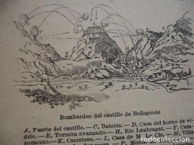 Arte: BOMBARDEO CASTILLO DE BELLEGARDE. - Foto 1