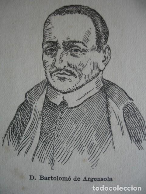 Arte: BARTOLOME DE ARGENSOLA - Foto 1