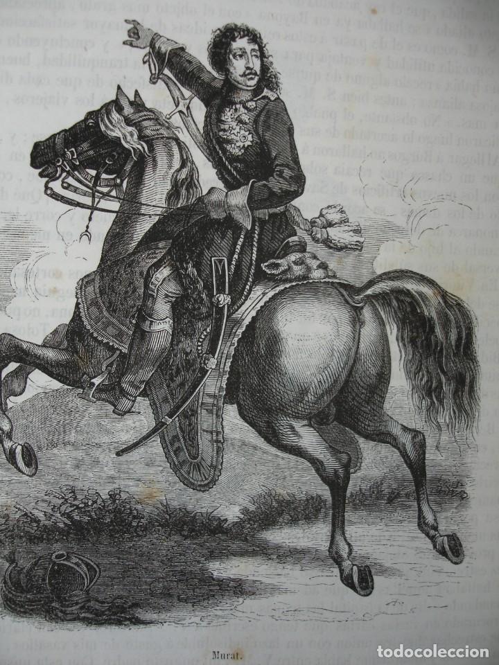Arte: GENERAL MURAT A&Ntilde;O 1851 - Foto 1
