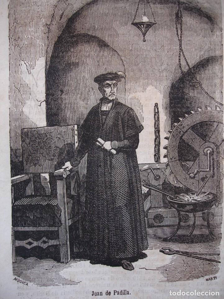 Arte: JUAN DE PADILLA .A&Ntilde;O 1856 - Foto 1