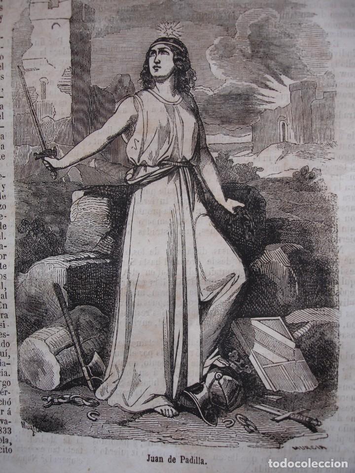 Arte: JUAN DE PADILLA .A&Ntilde;O 1856 - Foto 1