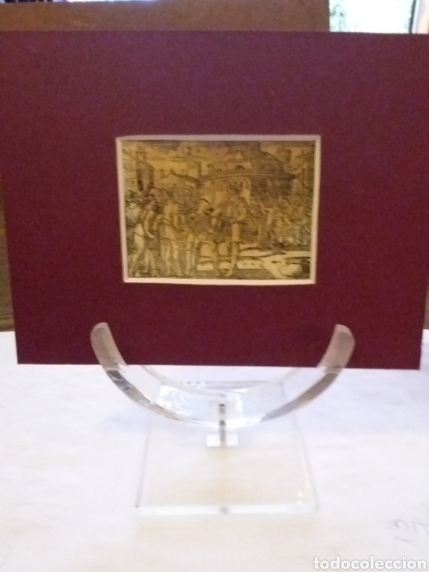 Arte: Xilografia original a&ntilde;o 1598 - Foto 1