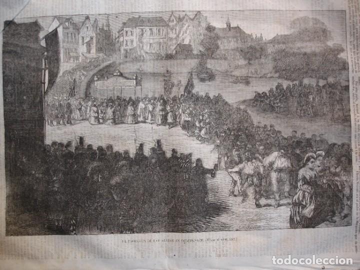 Arte: PROCESION DANZAS EN ECHTERNACH.A&Ntilde;O 1856 - Foto 1