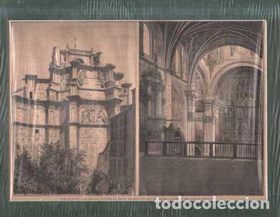 Art: XILOGRAFIA DE GRANADA. EXTERIOR E INTERIOR DE LA IGLESIA DE SAN JERONIMO A&Ntilde;O 1892 G-ANGRA-003