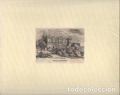 Art: XILOGRAFIA DE MADRID. VISTA DEL REAL PALACION A&Ntilde;O 1890. 27X24 CM. G-MADRID-009
