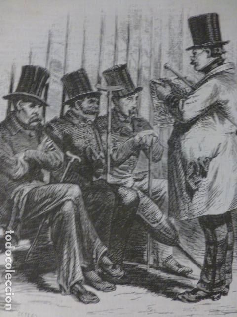 Art: MADRID TIPOS EL 2 DE MAYO ANTIGUO GRABADO XILOGRAFICO XILOGRAFIA 1858