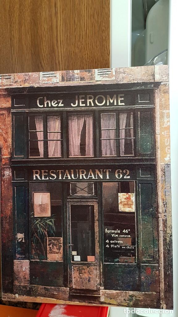Arte: CUADRO CHEZ JEROME. RESTAURANTE 62. - Foto 9