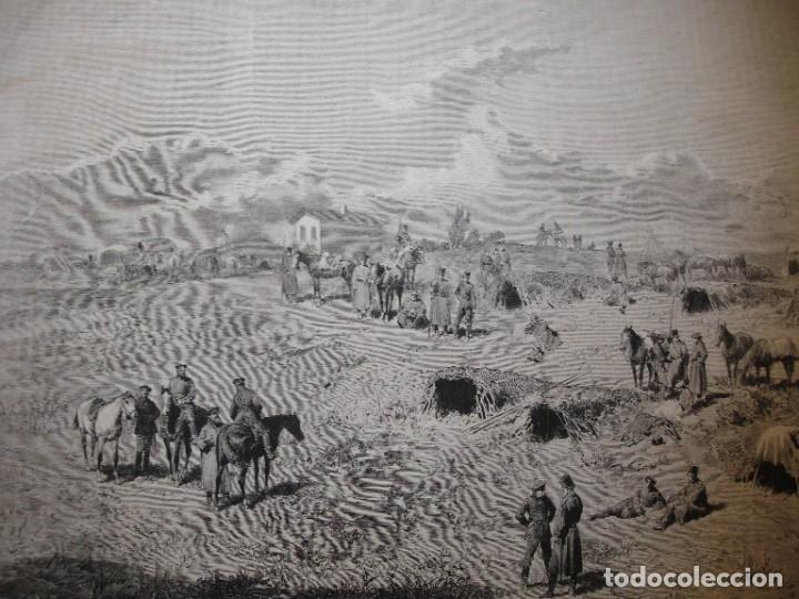 Arte: TIRNOVA CAMPAMENTO COSACO .A&Ntilde;O 1879 - Foto 1