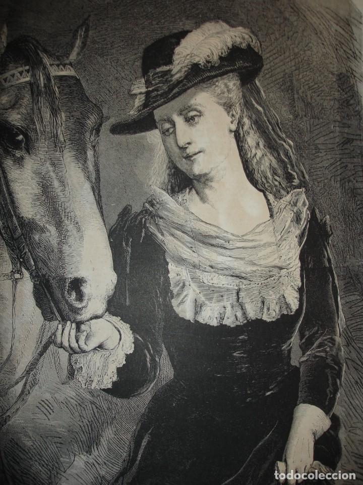 Arte: LA AMAZONA .A&Ntilde;O 1879 - Foto 1