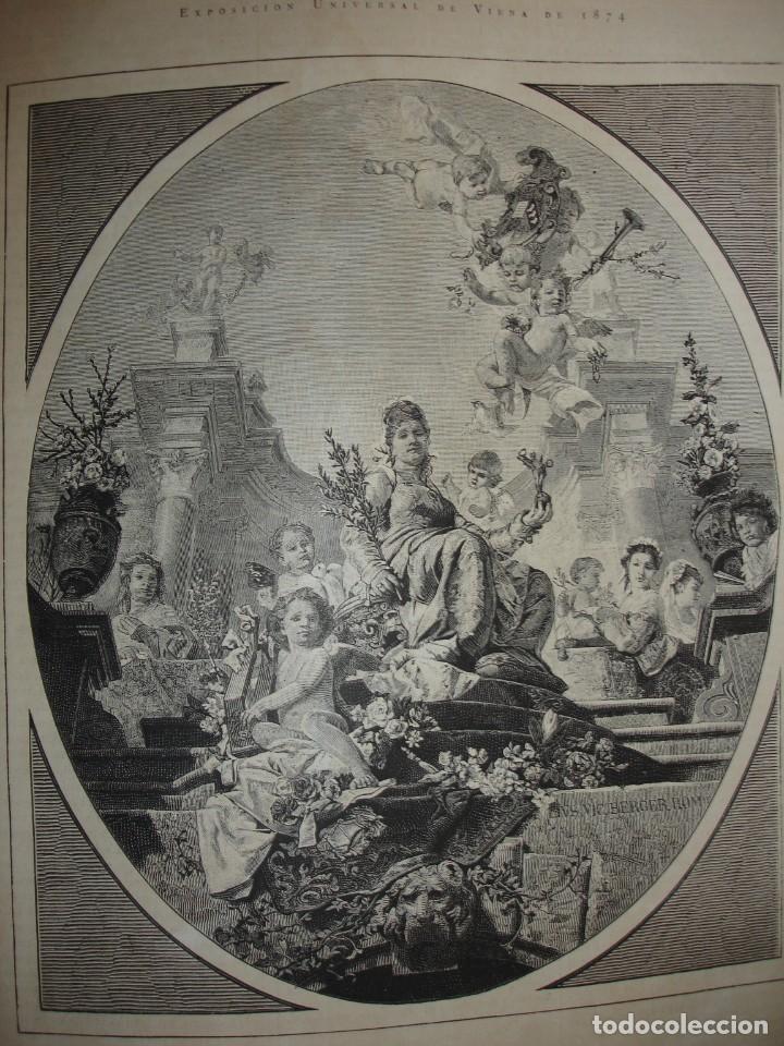 Arte: PLAFON JULIO V BERGER 1879 - Foto 1