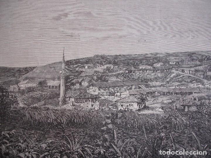 Arte: VISTA DE BIELA .A&Ntilde;O 1879 - Foto 1