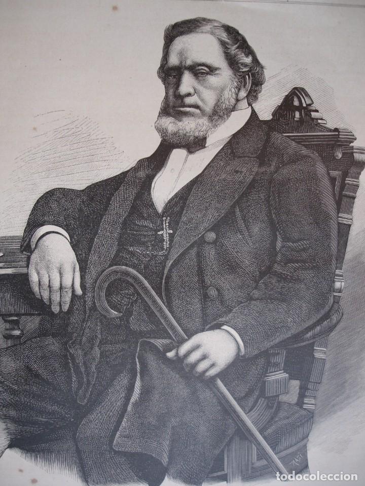 Arte: BRIGHAM YOUNG .A&Ntilde;O 1879 - Foto 1