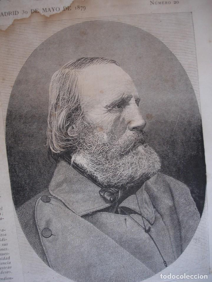 Arte: GARIBALDI .A&Ntilde;O 1879 - Foto 1