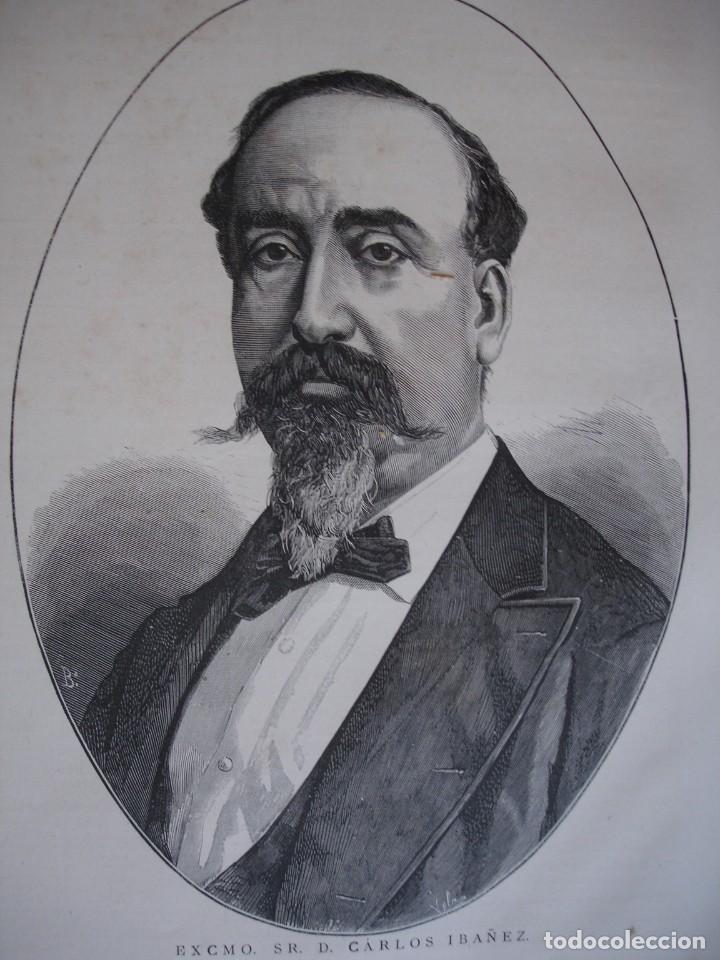 Arte: CARLOS IBA&Ntilde;EZ .A&Ntilde;O 1879 - Foto 1