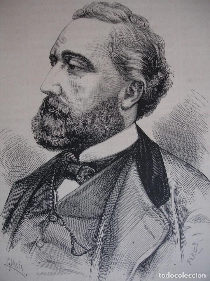 Arte: L GAMBETTA .A&Ntilde;O 1879 - Foto 1