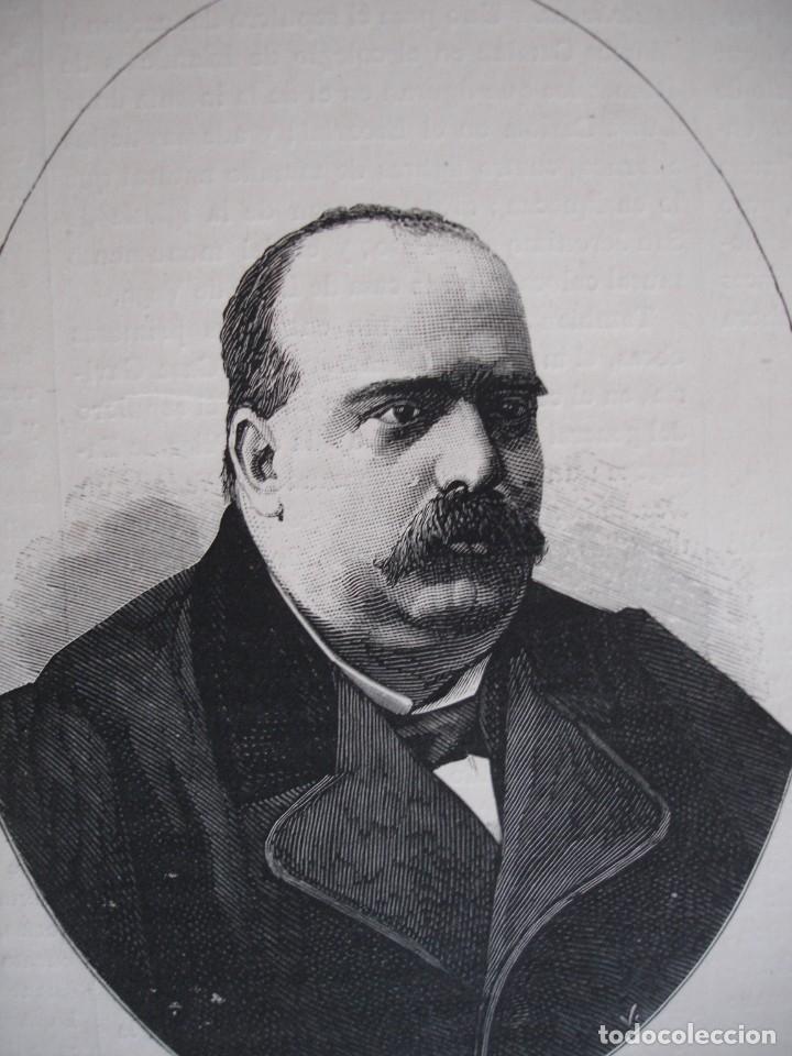 Arte: NARCISO SERRA .A&Ntilde;O 1879 - Foto 1