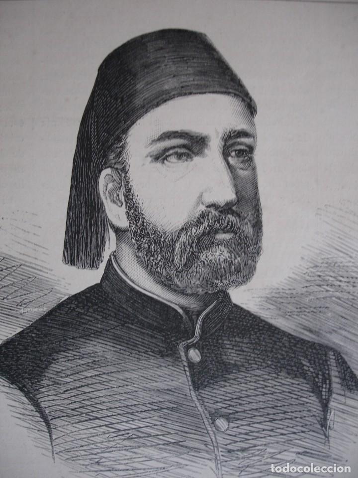 Arte: OSMAN PACHA DEFENSOR DE PLEWNA .A&Ntilde;O 1879 - Foto 1