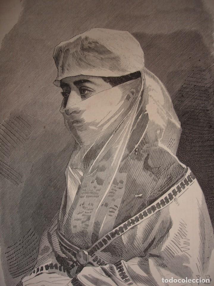 Arte: DAMA TURCA .A&Ntilde;O 1879 - Foto 1