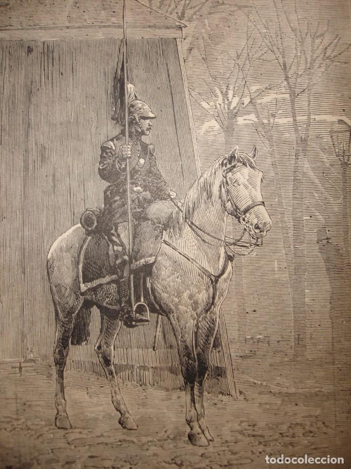 Arte: EL LANCERO BALACA .A&Ntilde;O 1879 - Foto 1