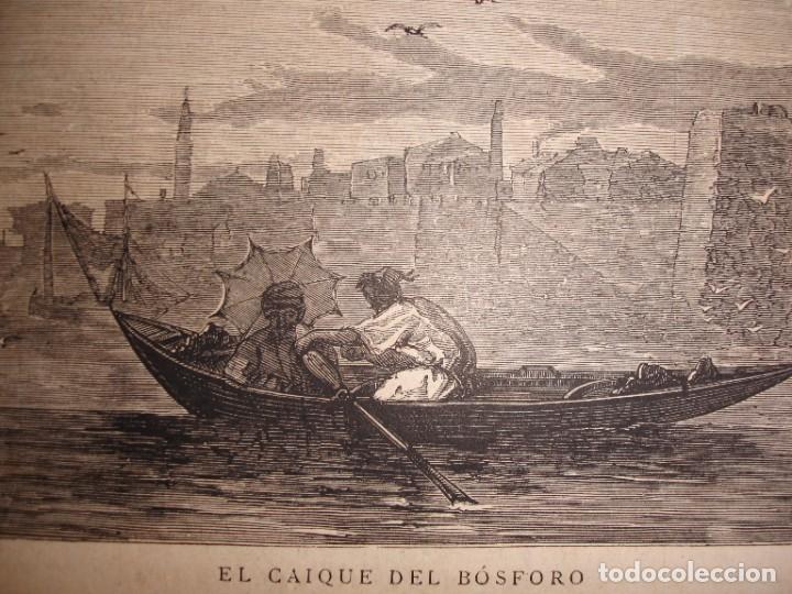 Arte: EL CAIQUE DEL BOSFORO.A&Ntilde;O 1879 - Foto 1