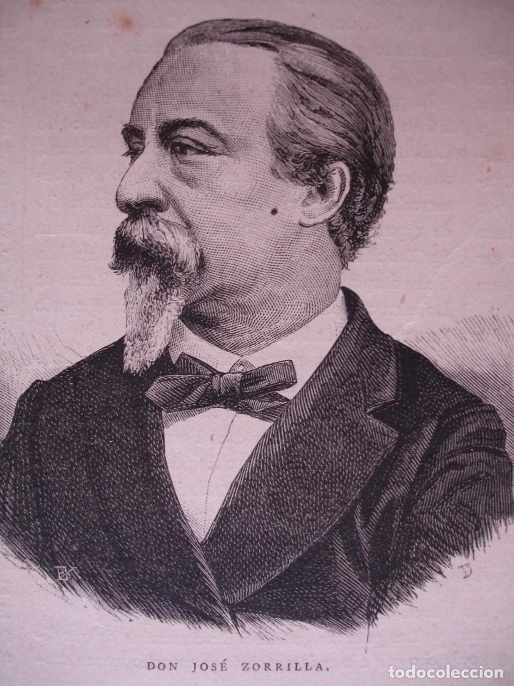 Arte: JOSE ZORRILLA A&Ntilde;O 1879 - Foto 1