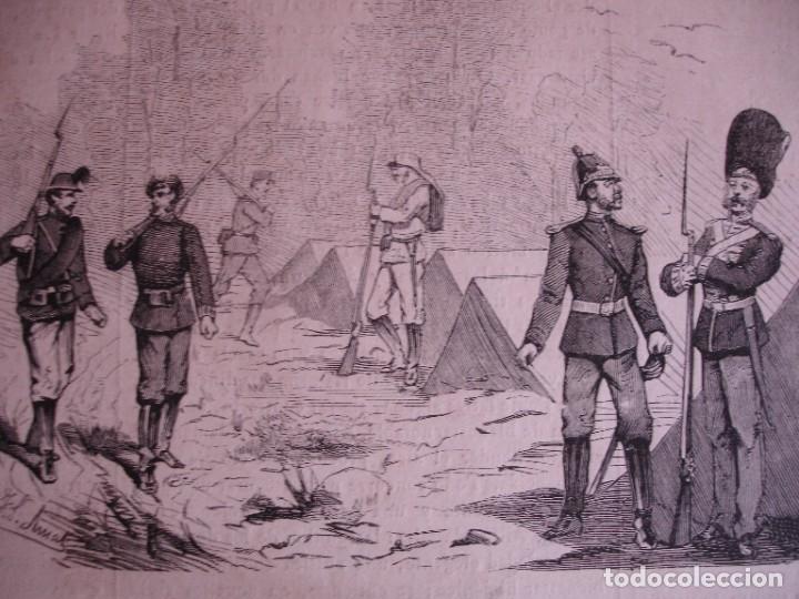Arte: EJERCITO RUSO .A&Ntilde;O 1879 - Foto 1