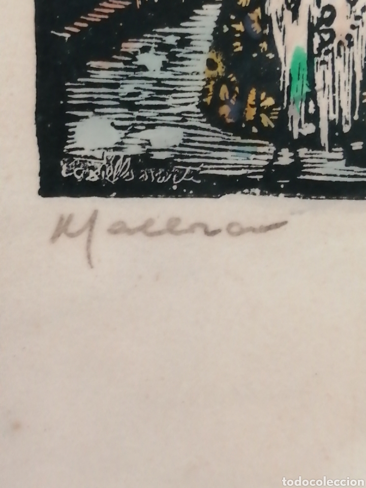 Arte: Joan Castells y Marti. Xilografia - Foto 3